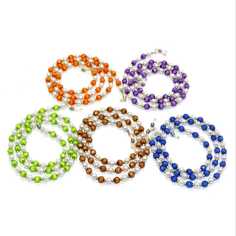 Шнур для очков ремешок под шею с бисером очков|Очки аксессуары| |