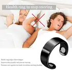храп Анти храп устройство кольцо магнитной терапии Акупрессура лечение против пальца кольцо анти храп кольцо пробка спящий прибор