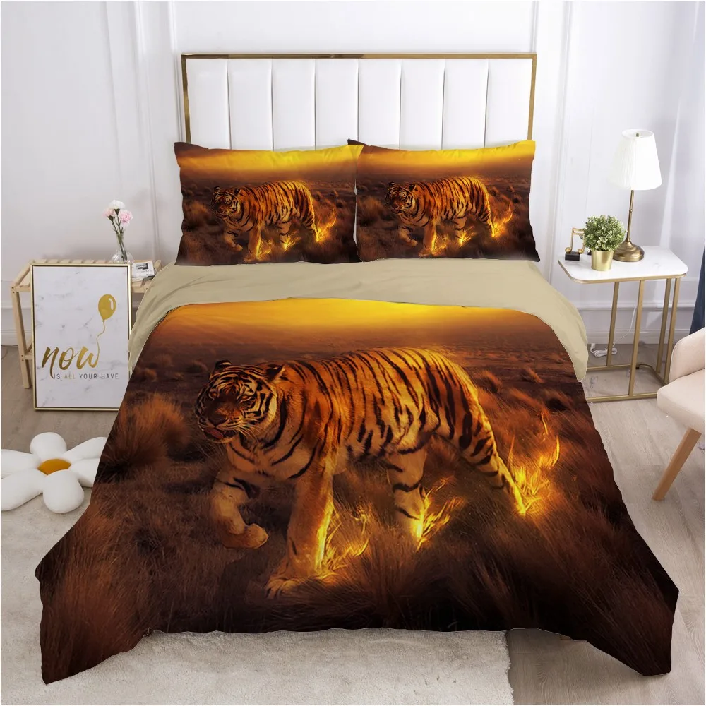 3D комплект постельного белья пододеяльник наволочка чехол набор пододеяльников