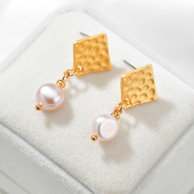 Новые серьги-подвески в форме крючков из нержавеющей стали 316L геометрические