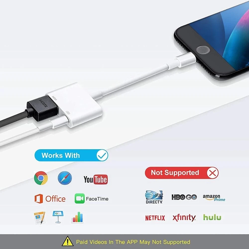 8-контактный к HDMI-совместимый адаптер конвертера 1080P цифровой av-адаптер для