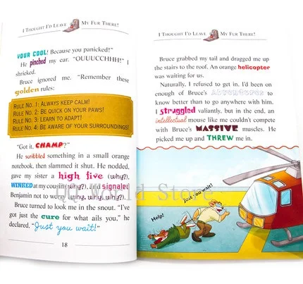 4 книги Geronimo Stilton Paw Box Set 1 Humor Adventure Исследуйте смелые комиксы фантастика Родитель