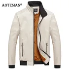 Мужские зимние куртки флисовые пальто Теплые размера плюс 8XL теплая парка верхняя одежда 2020 однотонные Демисезонные комбинезоны Мужская одежда LM091
