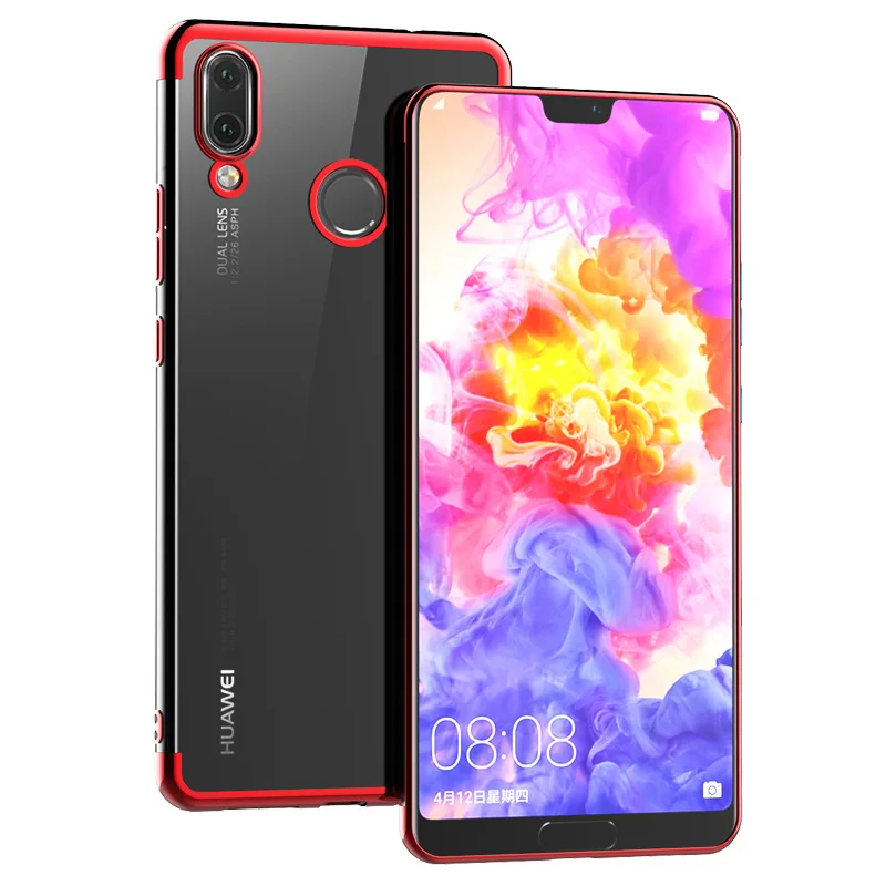 Для huawei mate 30 P20 P30 Pro Lite Nova 5 Pro 5i защитный чехол прозрачный покрытие Мягкий ТПУ чехол Honor 20 9X Pro 7C 7A 8X 8C