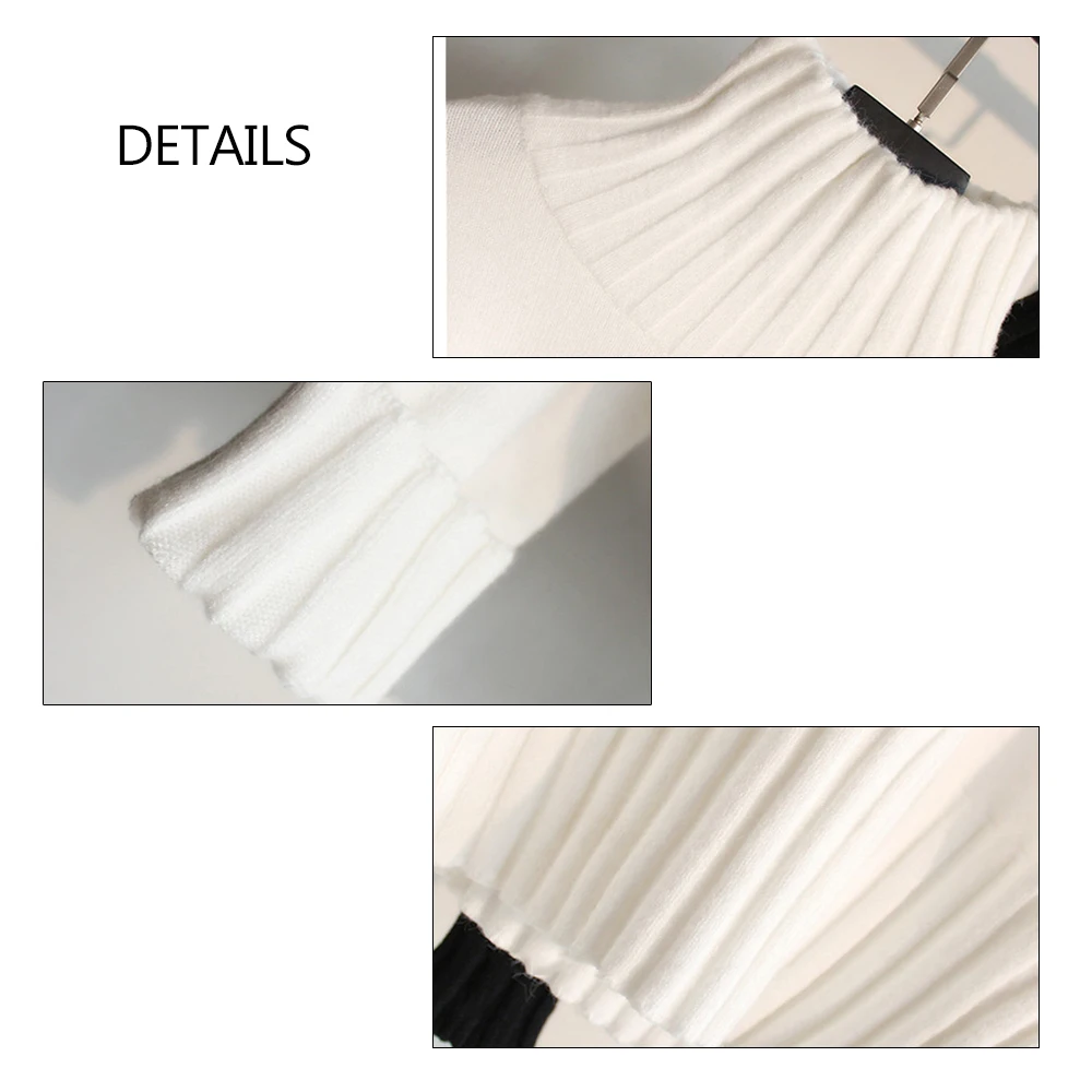 

Thick Turtlneck Long Sleeve Autumn Winter Sweater Women White Knitted Sweater Female Jumper Fashion Casual Basic Pullover