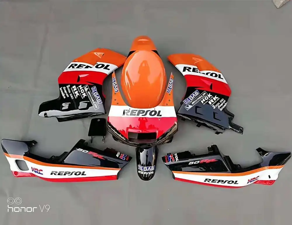 NS-1 Кузовные обтекатели литьевого формования, покрашенные боковые панели, защита крыла и брызговик с крышкой бака для Honda NS1 Single Headlight on.