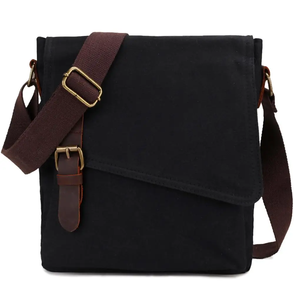 Сумка на плечо для мужчин и женщин винтажный маленький мессенджер