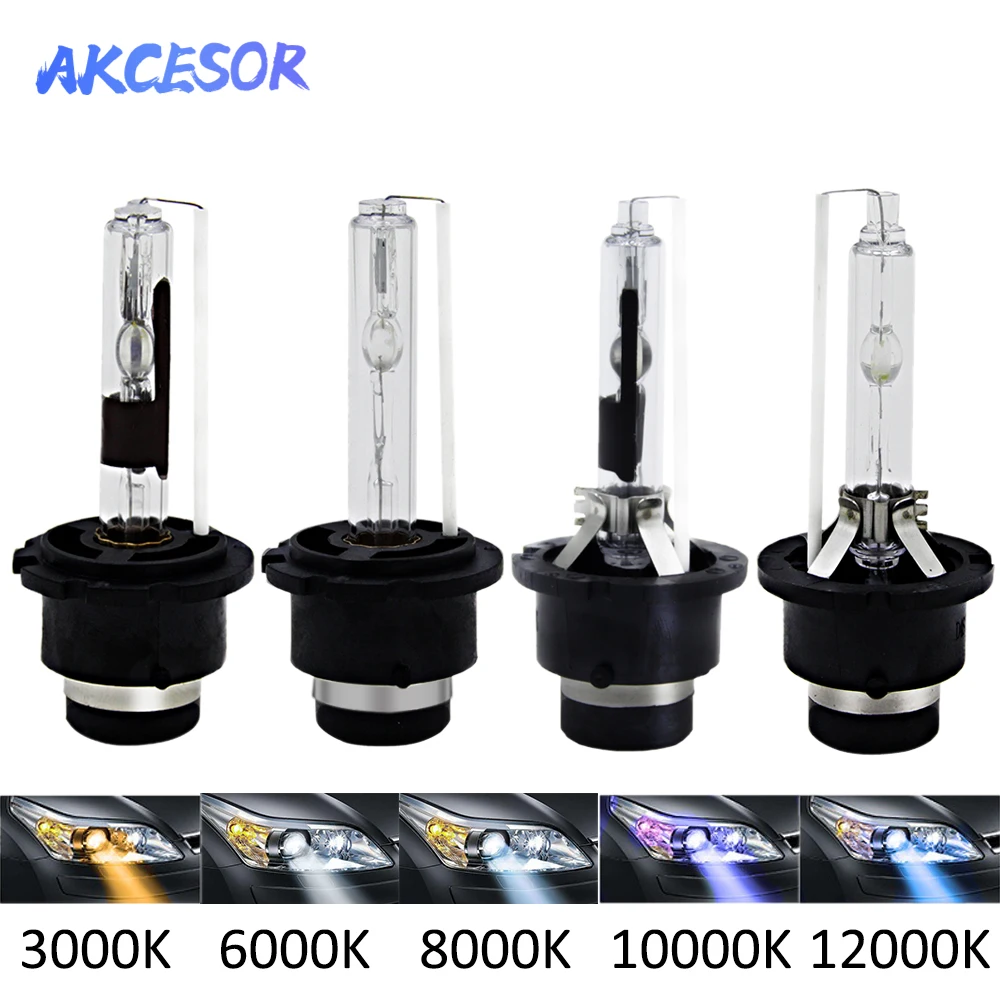 

2pcs D2S HID Xenon Kit D2R D4R D4S Car Headlight Bulb Auto Light Headlamp 3000K 4300K 5000K 6000K 8000K 10000K 12000K 12V 35W