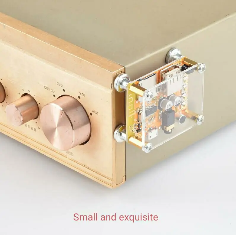 Старый усилитель установлен Bluetooth 5 в декодер плата с mp3 usb доска старый аудио upgrad |