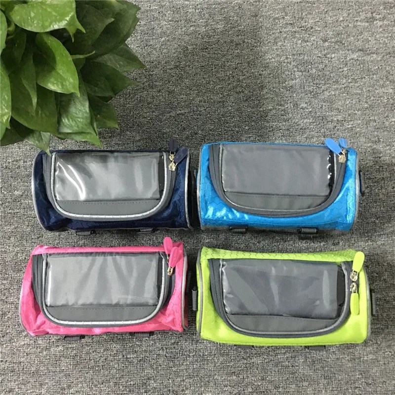 

Multifunction Cycling Bag Mountain Road Bicycle Touch Screen Bag Frame Tube Handlebar Pack Pannier Riding Storage Bag