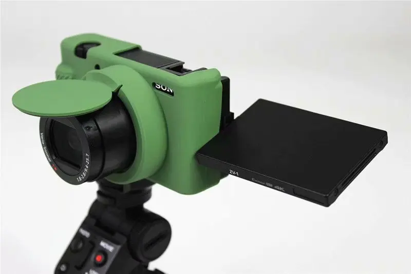 Soft Camera Bag Silicone Case For SONY ZV1 ZV-1 Z-V1 Rubber case Protective Body Cover Skin | Электроника