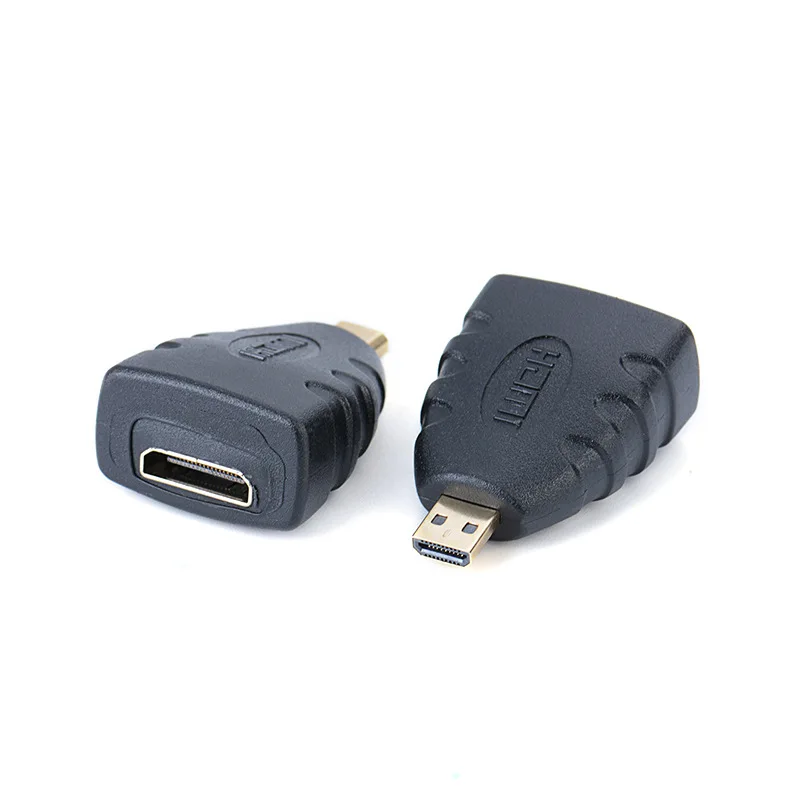 

Gold plated Micro Hdmi to Male to Mini HDMI Male to female adapter converter 1.4K hdmi jack