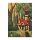 C029 Хаяо миядзяки; Комиксов тапочки в виде персонажа аниме Унесенные призракамикрафт Бумага кафе бар фоновая фотография в стиле ретро наклейки плакат декоративной живописи