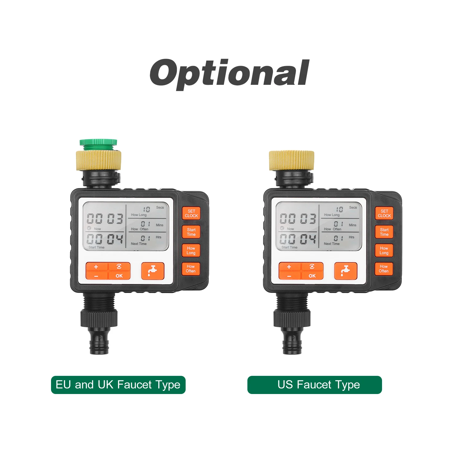 Цифровой водный таймер программируемая уличная Одиночная розетка