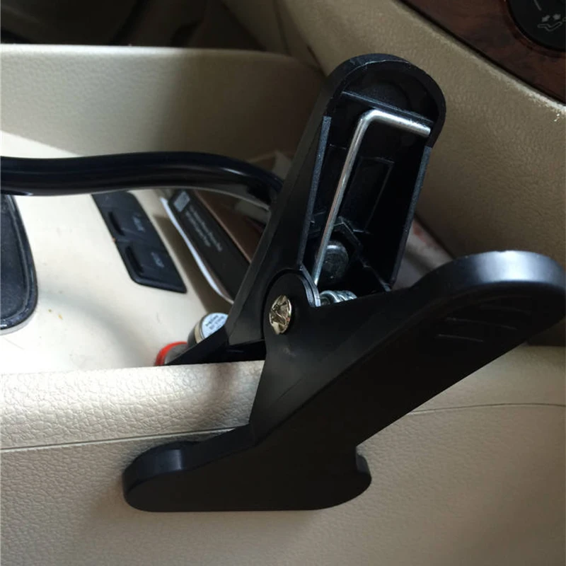 Автомобильный лоток для еды с зажимом и кронштейном Универсальный складной