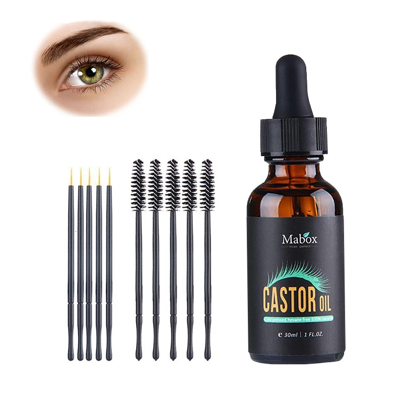 

100% оригинальное средство для роста ресниц MABOX, сыворотка для роста ресниц, бровей, волос, уход за кожей лица, усилитель макияжа