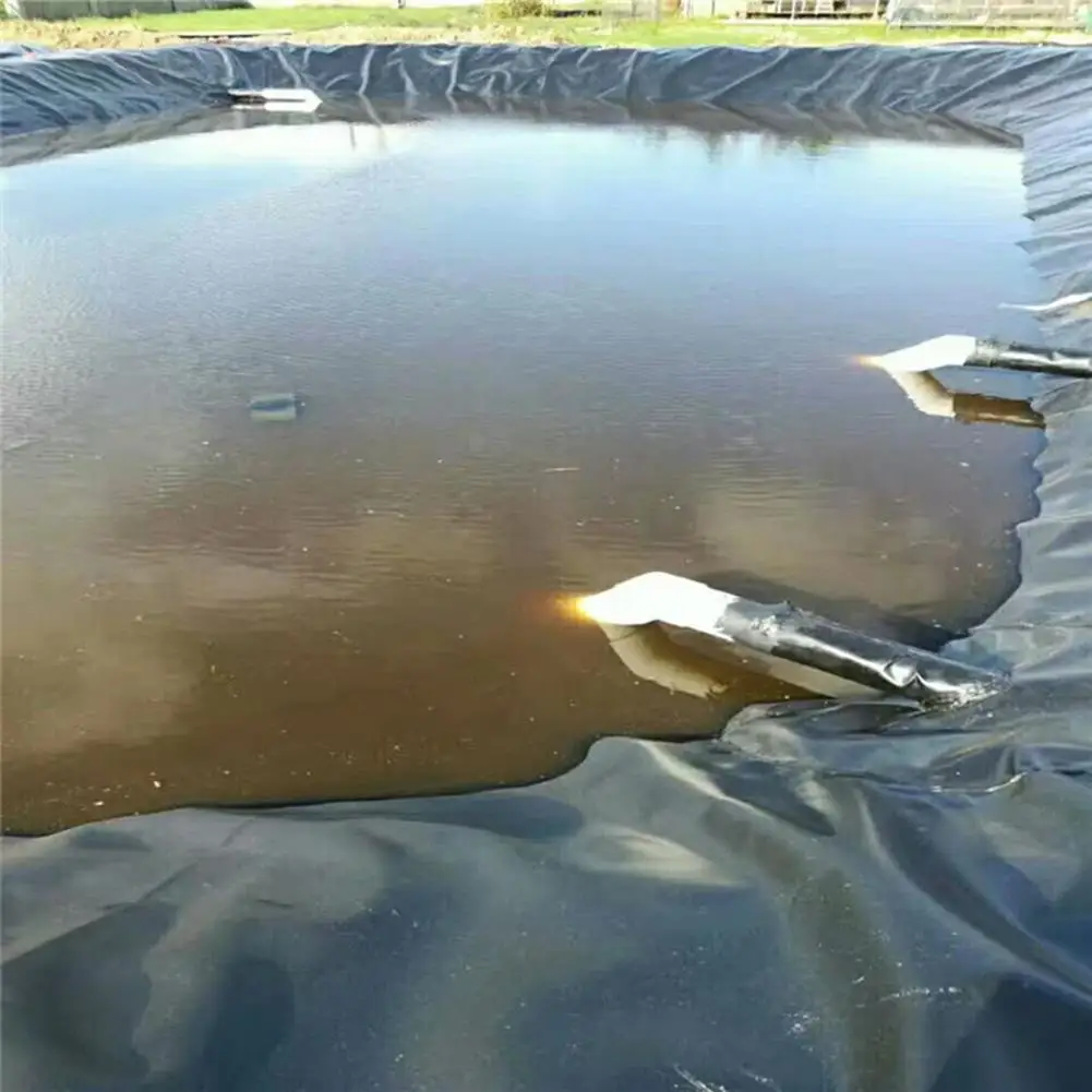 Водостойкая подкладка для водостойкого черного пруда 1 5x3 м|Детали и аксессуары| |