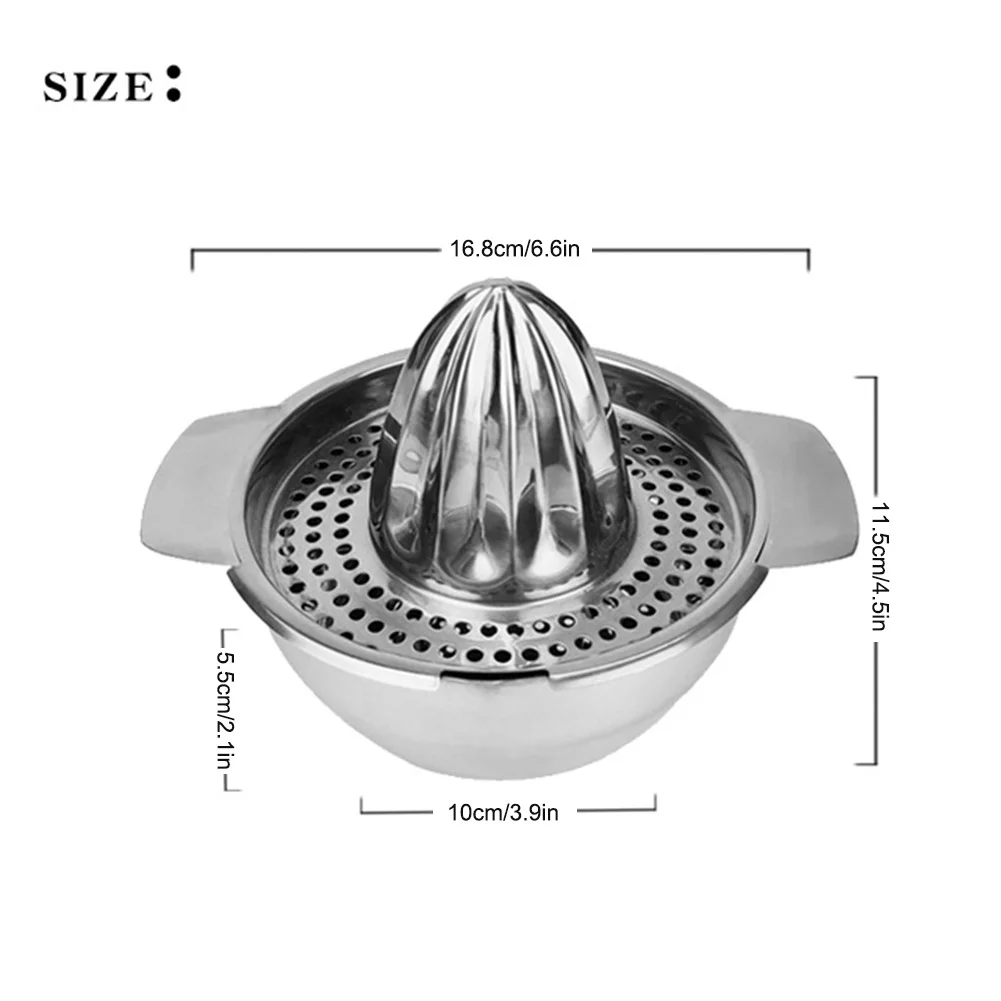 Multi-porpose Manual Juicer for Orange Citrus Stainless Steel Hand Squeezer with Filter | Дом и сад