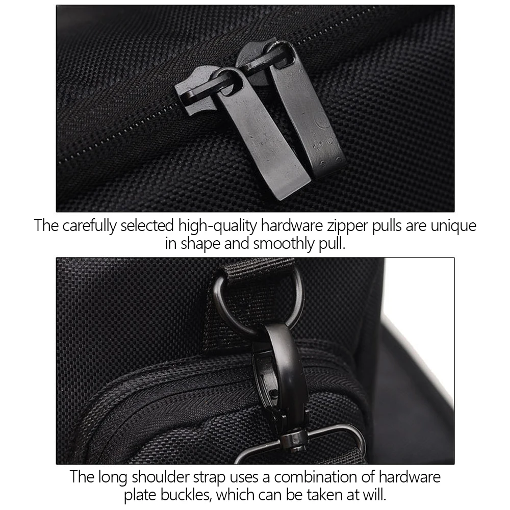 fashion waterproof dslr camera bag shoulder case high capacity shoulder backpack case for canon lens pouch photography photo bag free global shipping