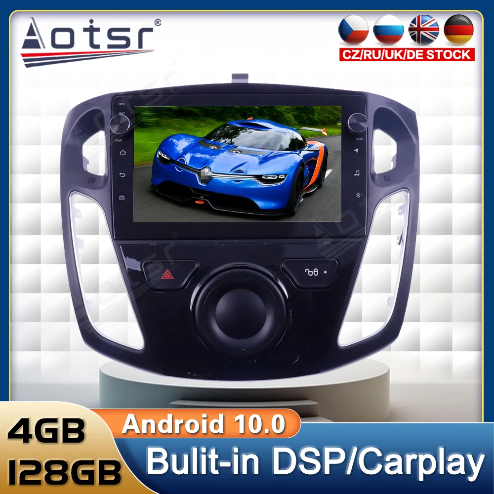 Android мультимедийный плеер для Ford Focus 3 Mk 2011 2012 2013 - 2019 автомобильное радио видео