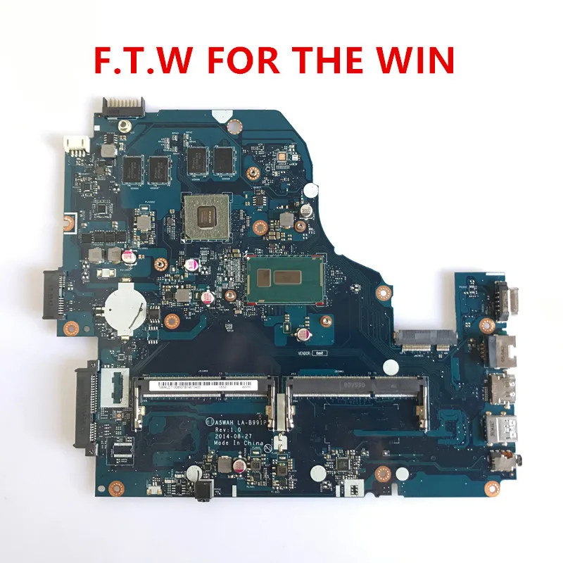 Bestellen Für Acer Aspire E5-571 LA-B991P NBMLC11007 NB.MLC 11,007 Laptop Motherboard GeForce GT840M I5-5200U Main Board 100% ARBEIT