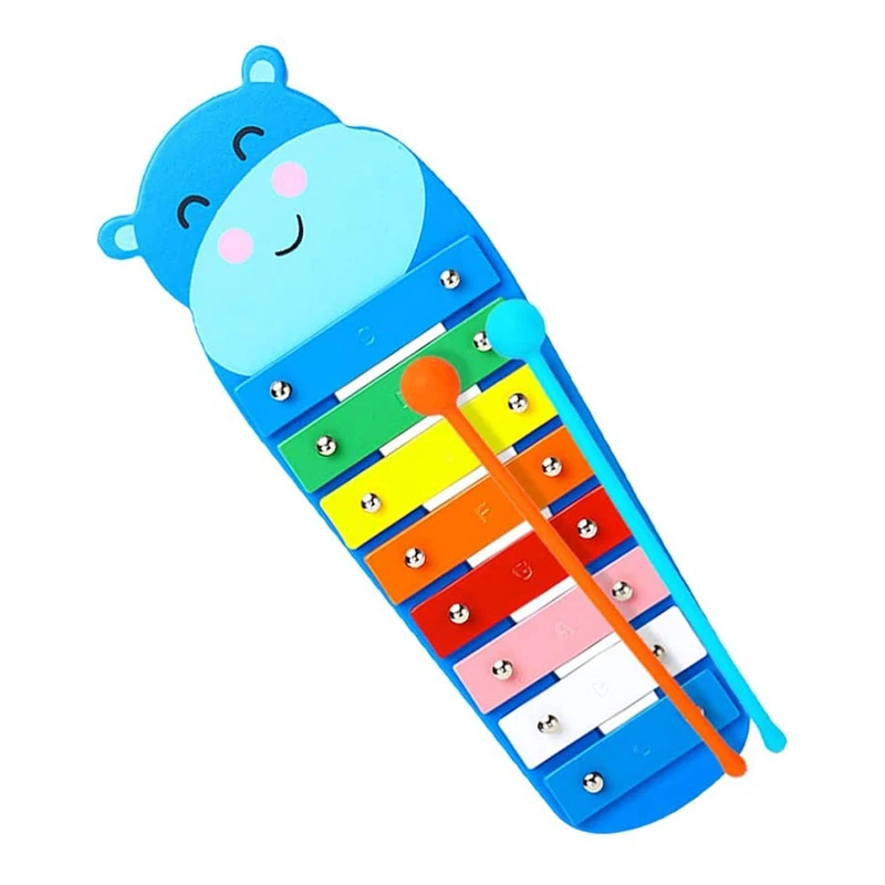 

Kids Musical Instruments Hand Knock Xylophone Octave Wood Percussion Toy Preschool Educational Toy