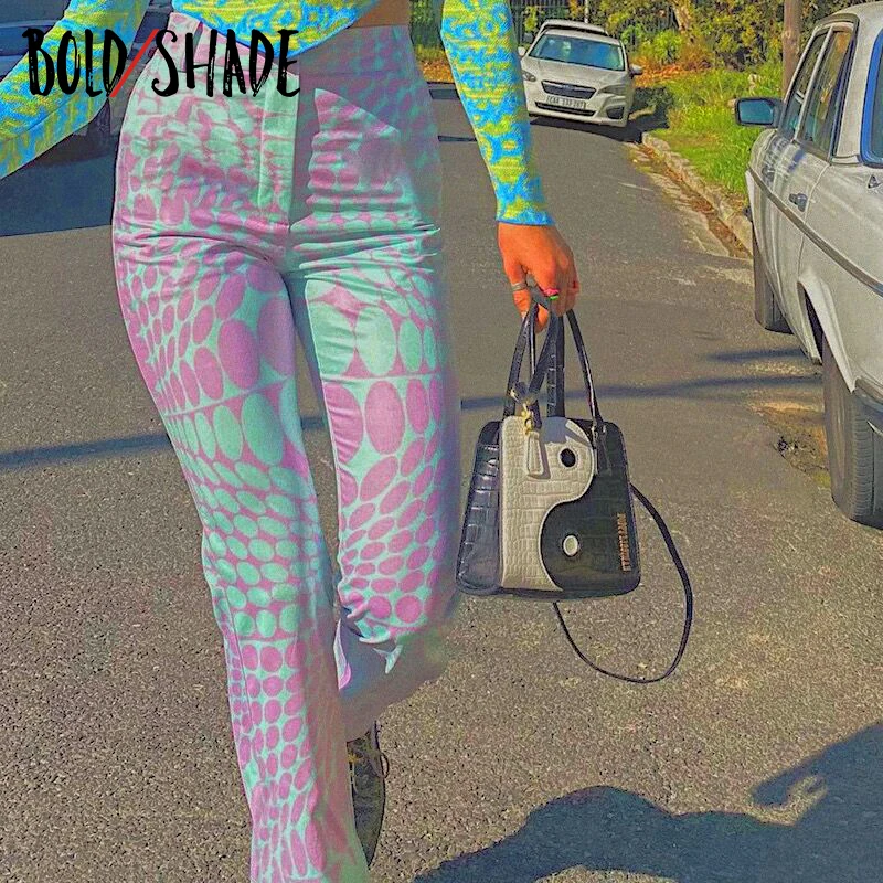 Толстые брюки в уличном стиле 90 х фигуристки прямые пэчворк с графическим