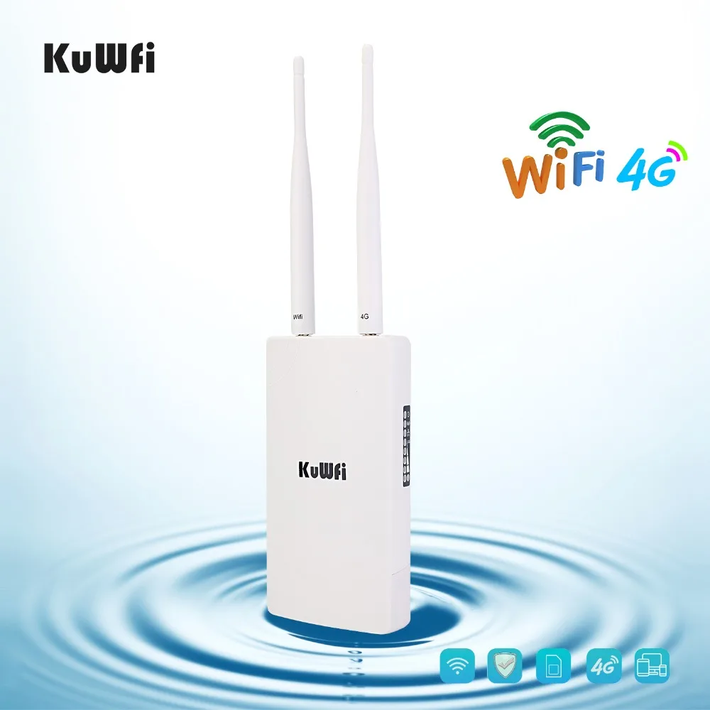 KuWFi 4G WIFI роутер европейские беспроводные роутеры разблокированный CAT4 150 Мбит/с CPE