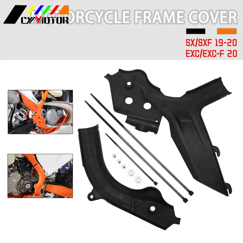 

Motorcycle Frame Guards Plastic Protector Cover For KTM SX125 SX150 XCW150 EXC150 250 300 EXCF350 SXF350 450 500 EXC 2019 2020