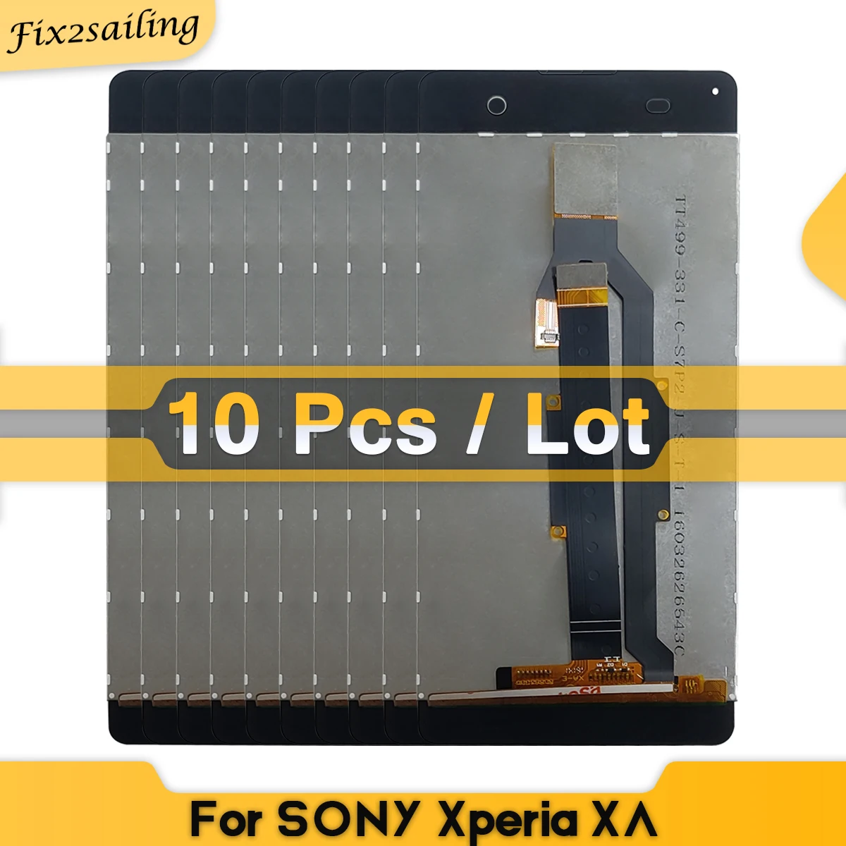 ЖК-дисплей с сенсорным экраном и дигитайзером в сборе для Sony Xperia XA F3111 F3113 F3115 10 шт. -