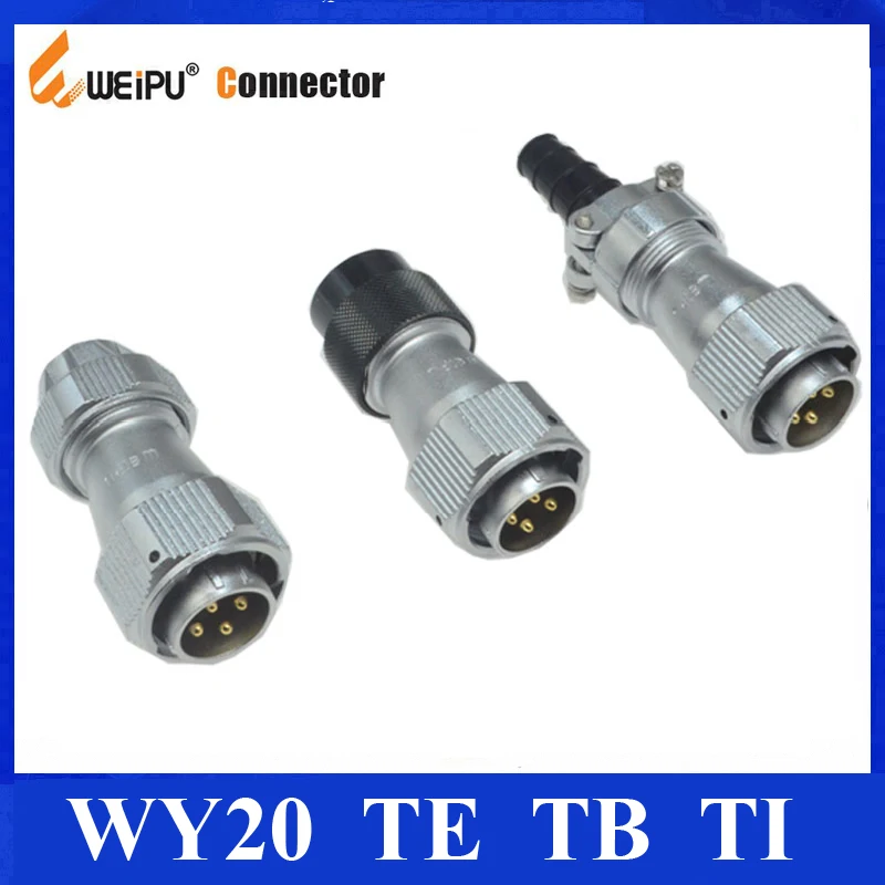 Оригинальные Weipu Connector WY20 TE TB TI 2 3 4 5 6 7 9 12-контактный штекер зажимной кабеля Sleeve