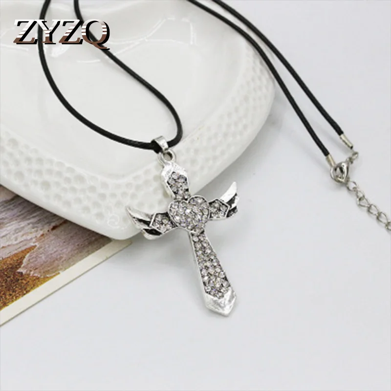 ZYZQ Religion христианские аксессуары ювелирное ожерелье с простой веревкой цепочка