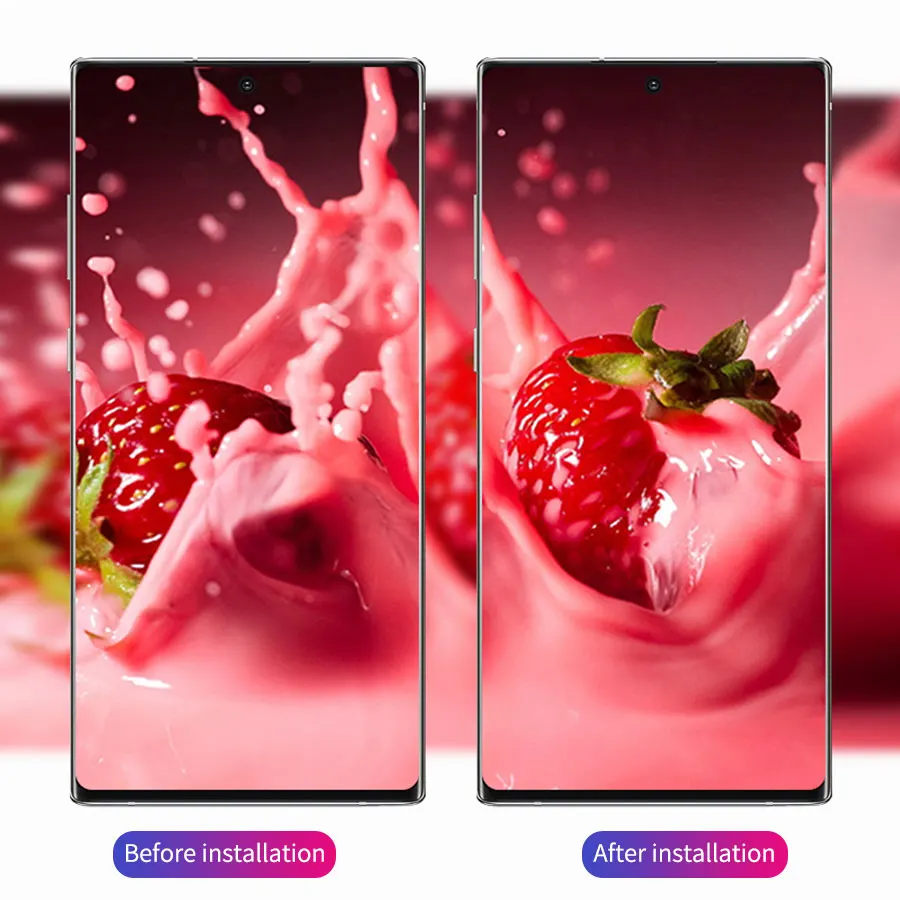 2 шт./партия полное покрытие для samsung Galaxy Note 10 Задняя крышка объектива камеры