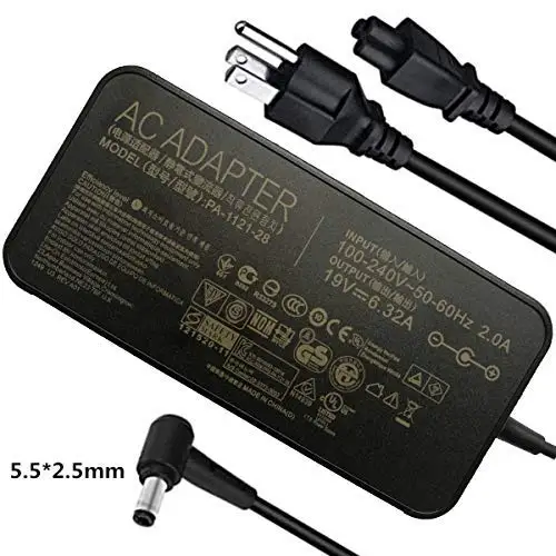 

Huiyuan 120W AC Adapter Compatible fit for asus Laptop Charge A15-120P1A PA-1121-28 ROG GL551J GL552VW GL553V G