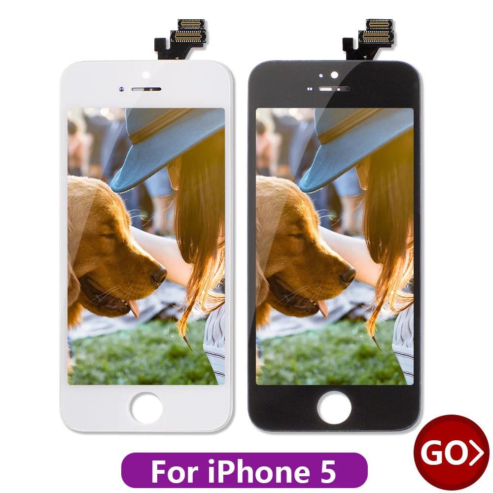 Белый и черный AAAAA пожизненная гарантия абсолютно для iphone 8 Plus 8+ 5,5 ''ЖК-дисплей кодирующий преобразователь сенсорного экрана в сборе+ подарок