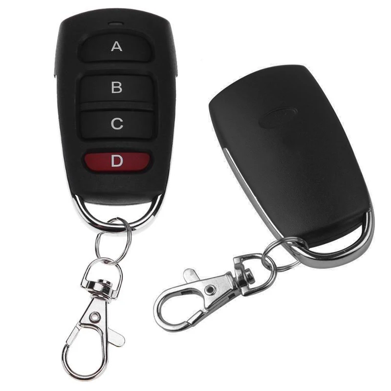 

1pc Cloning Duplicator Key Fob A Distance Remote Control 433MHZ Wireless Clone Fixed Learning Code For Gate Garage Door 2021 New