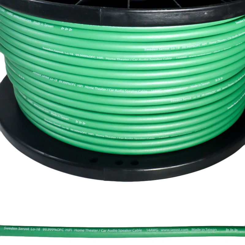 

HiFi Serost Lo-18 99.999%OFC speaker wire Speaker audio cable Speaker audio cable Hifi amplifier CD DVD Home Theater Speaker