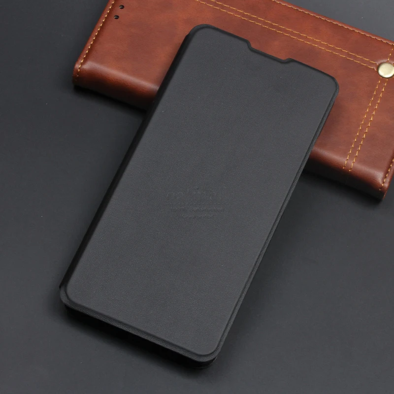 Роскошный умный флип-чехол из искусственной кожи для Xiaomi Redmi Note 7 чехол с