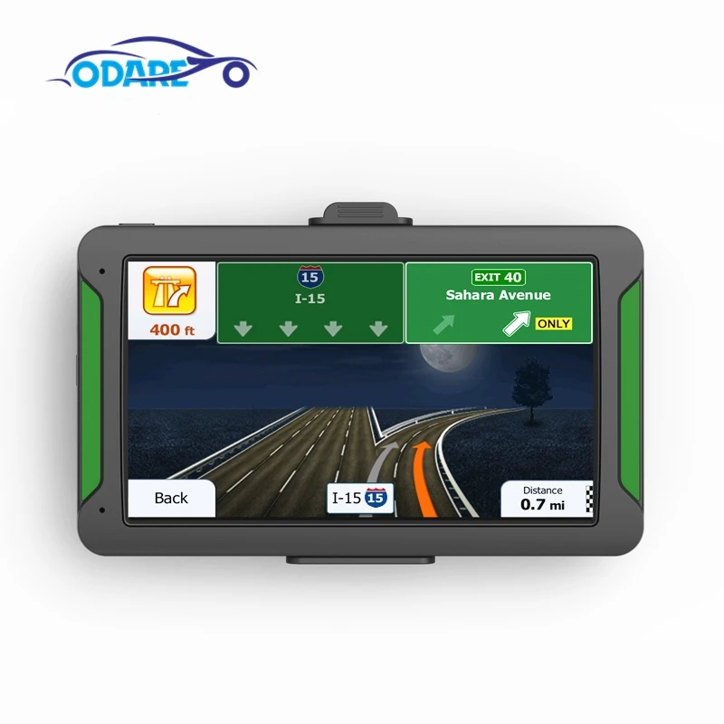 Odare 7 дюймовым HD монитором под управлением автомобиля/грузовика GPS навигации 800