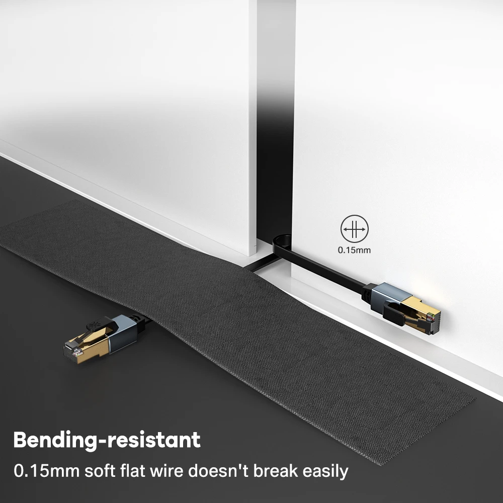 Сетевой кабель Cat8 SSTP 40 Гбит/с 2000 МГц RJ45 |