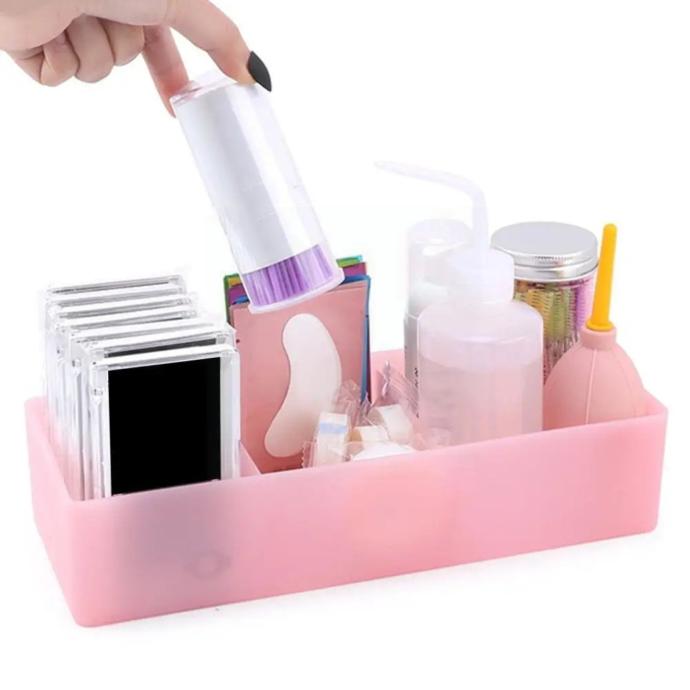 

New Cute Environmentally Friendly Storage Box Makeup Eyelashes/Cotton Beauty Eyelashes/fake Eyelash Box Tools For Storing S T5K7