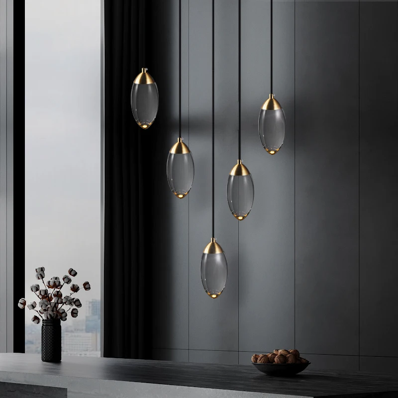 저렴한 창의적 미니멀리스트 LED 럭셔리 크리스탈 샹들리에 조명, 레스토랑, 식당, 바, 구리 데코 행잉 램프, 모던한 조명 기구 구매 창의적 미니멀리스트 LED 럭셔리 크리스탈 샹들리에 조명, 레스토랑, 식당, 바, 구리 데코 행잉 램프, 모던한 조명 기구