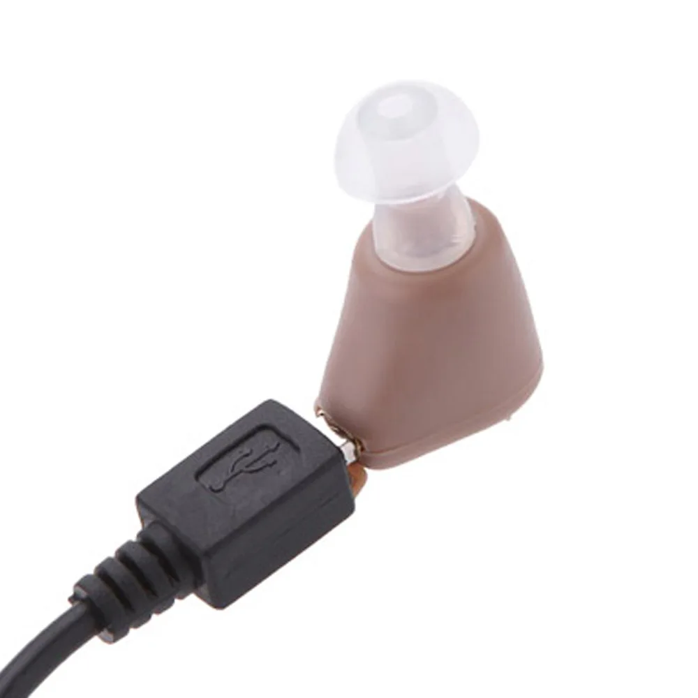 Цифровой слуховой аппарат маленького размера внутренний невидимый регулируемый