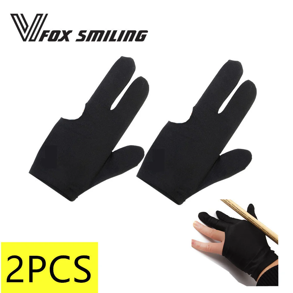 2 шт. перчатки для бильярда с 3 пальцами | Спорт и развлечения