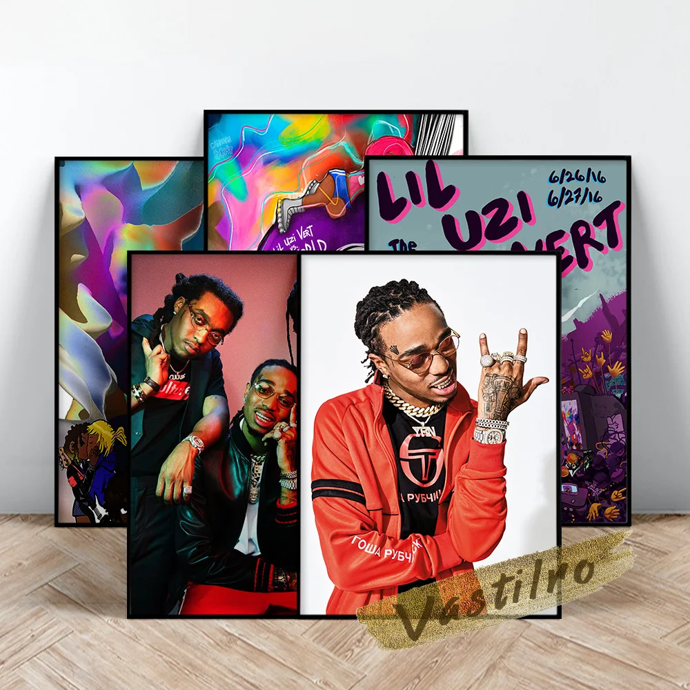 Постер-Обложка альбома Lil Uzi Vert портретная печать УЗИ верт настенные наклейки в