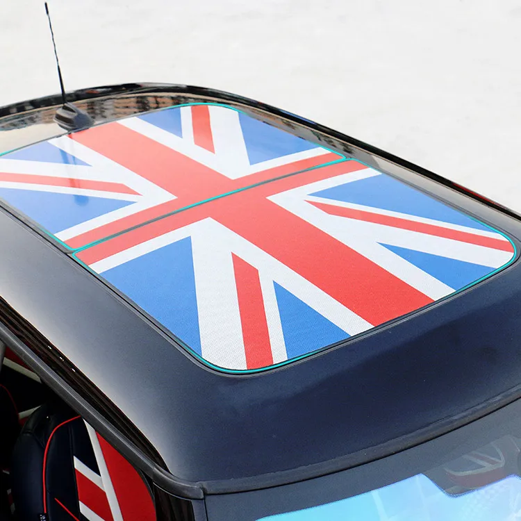 Полупрозрачные наклейки из ПВХ на люк крышу Стайлинг автомобиля для MINI COOPER Jcw F55 F56
