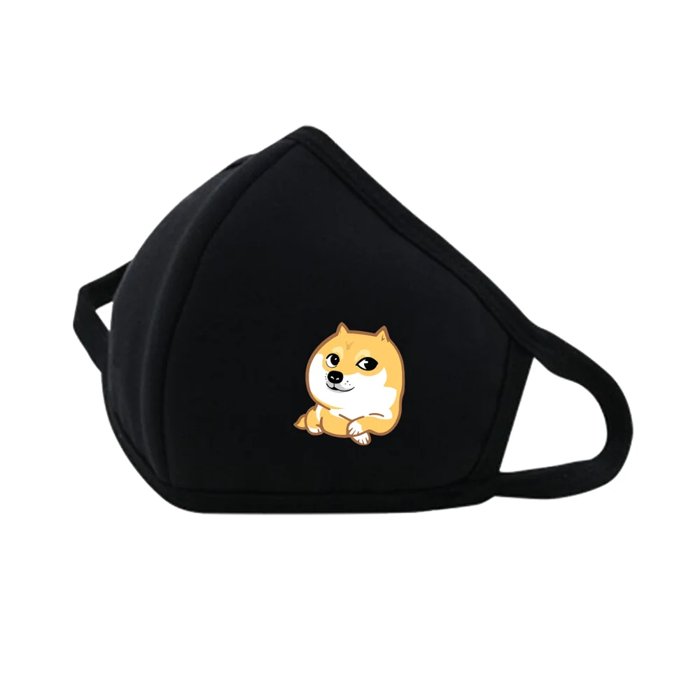 Милый DOGE аниме JoJ o Джоджо Adventur моющийся хлопковая маска для губ Уход за кожей лица