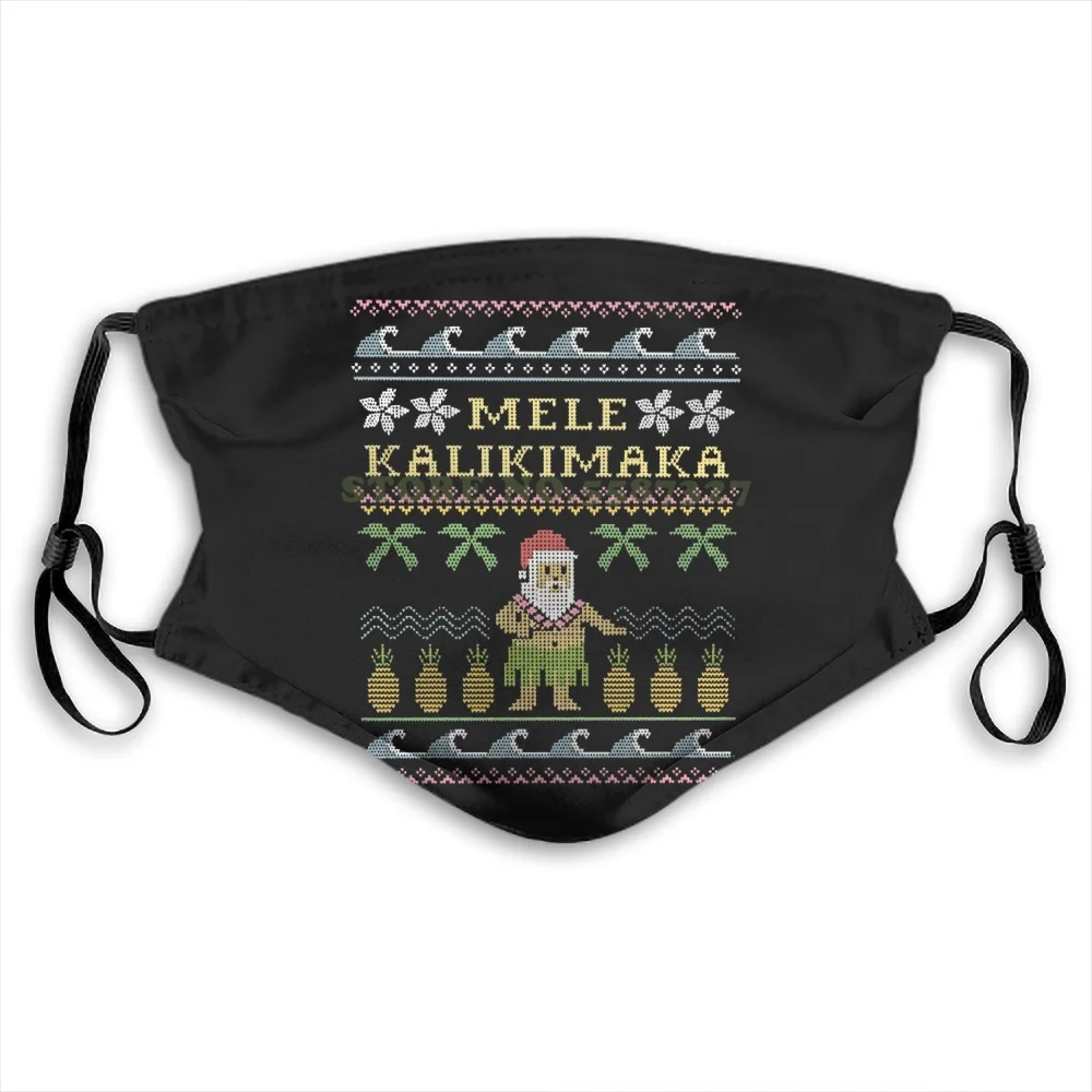 

Mele Kalikimaka Уродливый Рождественский свитер для мужчин женщин мужчин маски для лица
