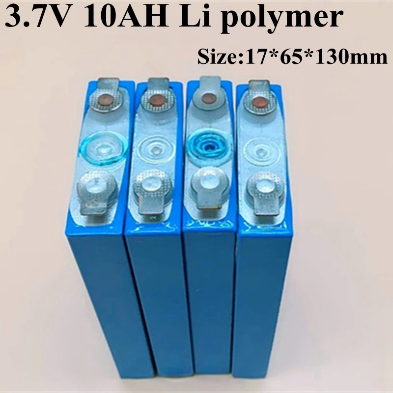 10 шт 3 7 v 10Ah литий полимерный аккумулятор Li ion 10ah 10000mah 30A разряд для 24v батареи 36v Diy