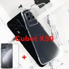 Прозрачная фотография для Cubot X50 X 50, умная фотография, мягкая фотография, с закаленным стеклом, стеклянные Чехлы для Cubot X50